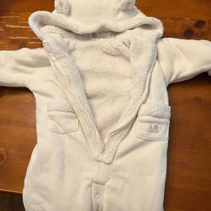 BabyGap hooded pram with zipper and button closure 0-3 months